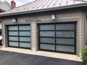 <span class=keywords><strong>Atmos</strong></span> ประตูโรงรถกระจกฝ้าอลูมิเนียมแบบอัตโนมัติที่ทันสมัยสำหรับวิลล่าพื้นผิวสำเร็จรูป - Product Image 3