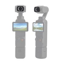 0.72x Filtres d'objectif grand angle Lentille d'aspiration magnétique à cardan portable pour DJI Osmo Pocket 3 Accessoire de protection pour appareil photo grand angle