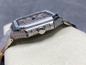 Reloj Mecánico de Lujo con Cristal de Zafiro, 41 mm, Acero Inoxidable, Resistente al Agua, Super Calidad, TWFactory 5821, Movimiento ETA 330, Frozen - Product Image 5