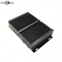 Potente procesador Intel Core de dos núcleos, 2 núcleos, 4 hilos, máx., 64GB, 7USB, compatible con VGA + HD 1,4, 2COM pantalla dual, el mejor miniordenador industrial
