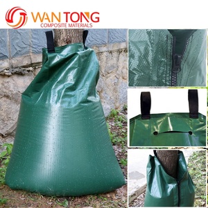 Bolsa de Riego por Goteo de PVC Verde Resistente de 20 Galones para Árboles de Jardín - Product Image 5