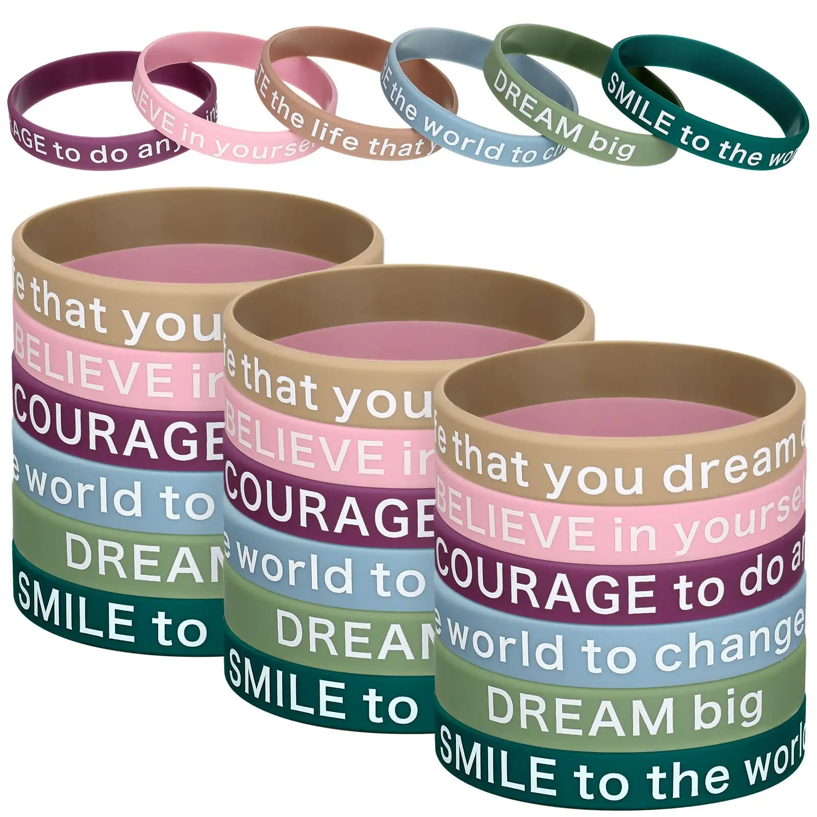 Personalized gifts durable pvc printed custom basketball rubber silicone wristband bracelets with letter logo