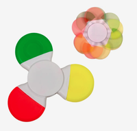 Stylos surligneurs promotionnels personnalisés avec logo, trois couleurs, en gros, lot cadeau