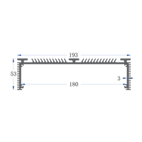 Boîtier électrique d'amplificateur de puissance Fabricants de bornier d'amplificateur de voiture fendu personnalisé Boîtier d'extrusion d'aluminium anodisé