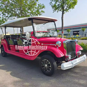 Sightseeing Car New Style Large Black Without <b>Doors</b> Classic New Model <b>Vintage</b> Car for Park/Hotel/Resort - Product Image 1