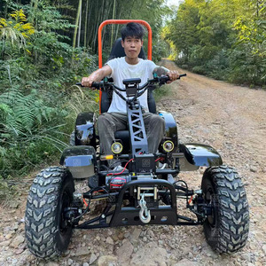 มอเตอร์สกู๊ตเตอร์สี่ล้อ |   สกู๊ตเตอร์ไฟฟ้าสำหรับผู้ใหญ่ ล้อสำหรับทุกพื้นผิว ระยะทาง 60-80 กม. ความเร็ว 65 กม./ชม. - Product Image 1