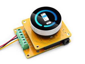 Controlador LED Makerfabs Matouch de 1.28 Pulgadas, Control de 2 Canales para Tiras WS2812 Simultáneamente, 300 Piezas, Corriente Máxima de 6A, C833 - Product Image 5