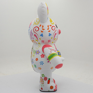 Disfraz de Mascota de Conejo de Pascua Personalizado y Colorido para Fiestas, Eventos, <span class=keywords><strong>Alquiler</strong></span> y Venta, <span class=keywords><strong>Traje</strong></span> Inflable de Conejo de 2.2m - Product Image 2