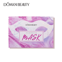 Domani Beauty ไพรเมอร์พร้อมโลโก้,อายแชโดว์สีเดี่ยวเนื้อด้านประกายแวววาวแต่งหน้า15สี