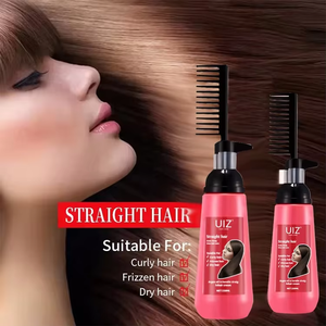 Kustom Pabrik profesional Brazil perawatan rambut Keratin krim pelurus kuat untuk rambut keriting santai - Product Image 3