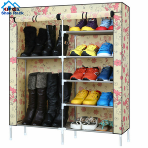 Portátil de 3-8 capa de madera maciza habitación bambú <span class=keywords><strong>Zapatero</strong></span> - Product Image 2