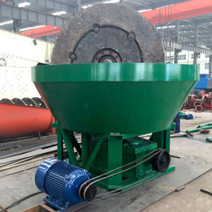 Hochwertige Nass pfannen mühle zum Verkauf Rock <span class=keywords><strong>Stone</strong></span> Golderz-Bergbau mühlen 1200 Nass mahl pfannen mühle Maschinen preis - Product Image 2