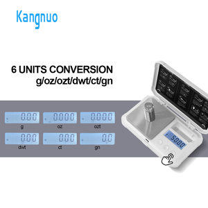 Báscula digital electrónica de bolsillo para joyería, multifunción, con pantalla LCD, 200g, 0.01 gramos, portátil, para pesar oro. - Product Image 6