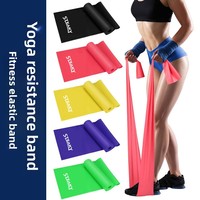 Bandes de résistance plates JOYFIT pour yoga et étirements, personnalisables avec logo, élastiques, type Thera Band