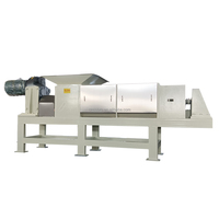 Machine de déshydratation du fumier de volaille et de vache / extrudeuse de fumier de porc et de poulet, sécheuse extrudeuse, séparateur solide-liquide 5,5 kW