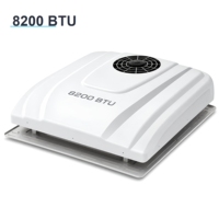 Climatiseur de toit haute efficacité 9700 BTU 12V 24V DC pour camion, camping-car, caravane, cabine de couchage, refroidissement par onduleur