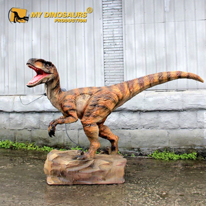 Modèle de dinosaure réaliste Velociraptor animatronique MyDino FAD015 pour <span class=keywords><strong>parc</strong></span> extérieur - Product Image 1