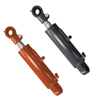 Cylindres hydrauliques doubles en acier au carbone chromé dur, certifiés ISO9001:2015, garantie 1 an, conçus sur mesure par la marque KaiXin