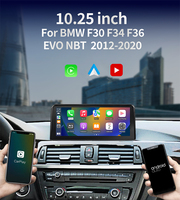 Système de lecteur DVD pour voiture BMW F20 F30 F34 F36, écran de voiture 10,25 pouces, système Linux, écran Carplay, WIFI, BT, GPS, multimédia