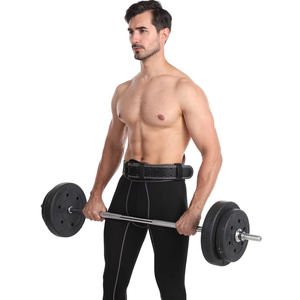 Cinturón de Cuero PU ZJFIT de Alta Calidad, Resistente, Ajustable y Transpirable para Gimnasio, Fitness, Entrenamiento, Levantamiento de Pesas, Protección de Cintura - Product Image 5
