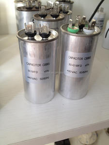 Condensador de funcionamiento del motor CA CBB65 450VAC 50/60Hz para compresor de aire acondicionado-certificado UL CE RoHS - Product Image 3