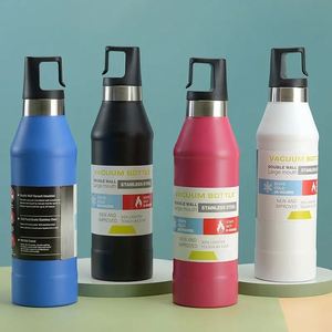 Portable Sports Water Bottle, Stainless Steel Vacuum Insulated Cup, Hiking <b>Kettle</b>, Outdoor Travel Water Bottle - Product Image 1