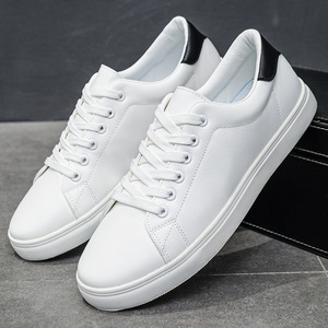 Baskets blanches légères et plates pour couple, style européen, chaussures de sport décontractées pour hommes et femmes, usage quotidien - Product Image 5