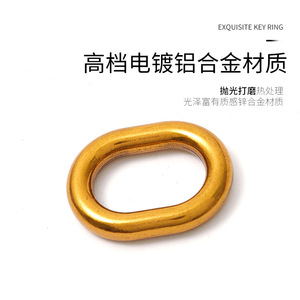 พวงกุญแจรถยนต์โลหะผสมสังกะสีชุบทองโบราณ G3867 ใช้ในบ้าน - Product Image 3