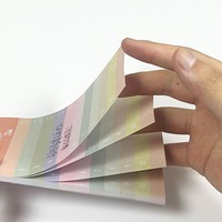 Bloc de Notas Autoadhesivas para Actas de Reuniones, Planificador Diario, Notas Adhesivas Multicolores, Paquete para Regalo