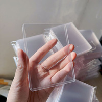 HEYI Toploader Super Clear Seller Custom Plastic Hard Game Poke Mon Card Top Loaders Sleeves Sports Trading 35PT Card Toploader