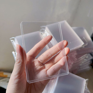 HEYI Toploader Super Clear Seller Custom Plastic Hard Game Poke Mon Card Top Loaders Sleeves Sports Trading 35PT Card Toploader - Product Image 6