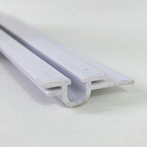 Perfil de Extrusión de PVC Rígido de Plástico Duro para Puerta Corredera de Vidrio Duradera para Refrigerador / Ventana de Gabinete de la Empresa AISIKAO - Product Image 6