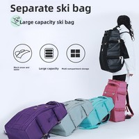 Nouveau sac à dos de ski/snowboard grande capacité, imperméable, résistant à l'usure, à double bandoulière pour hommes