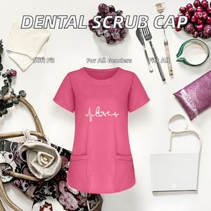 Vithas Industry New Woven Unisex Medical <b>Cap</b> for Pet Vet Clinic Nursing Adjustable Comfortable <b>Scrubs</b> <b>Caps</b> - Product Image 5