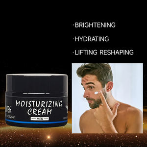 Crème pour le visage pour <span class=keywords><strong>homme</strong></span> en marque propre - Hydratant apaisant après-rasage avec effet lissant et liftant pour une peau d'apparence plus saine - Product Image 4