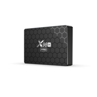 Precio de Fábrica Económico X98H PRO TV Box Android de Cuatro Núcleos, 4GB RAM, 64GB ROM, WiFi de Doble Banda 2.4G/5G, Android 12, Compatible con 4K