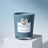 Offre Spéciale – Pot à bougie en verre transparent rond vide de 100 ml avec couvercle personnalisé pour parfums d'ambiance