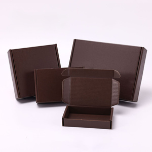 נייר אריזה חום חזק מסוג E לקרטון גלי למשלוח, דו צדדי, רב צבעוני, קופסת דואר מקרטון קראפט, קופסת מתנה - Product Image 2