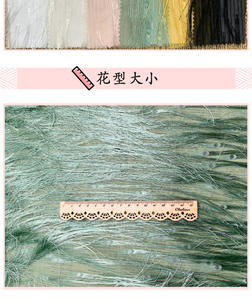 Nueva Tela Jacquard <span class=keywords><strong>Dorada</strong></span> con Flecos Largos, Tela Jacquard con Borlas, Tela de Chifón, Tela Peluda para Vestidos de Mujer, Vestidos de Verano - Product Image 3