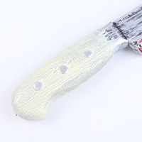 30.5*5cm Halloween Horror Party Props Halloween Faux Décoration En Plastique Slasher Couteau Réaliste Halloween Robuste Mousse Dague