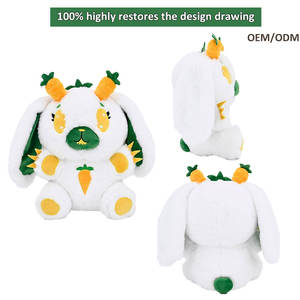 Commissione personalizzata Anime alieno imbottito creare la propria figura di peluche di peluche cane farcito personalizzato e accessori carini - Product Image 2