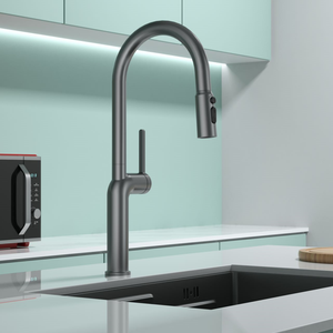 Keran dapur 2024, keran dapur logam campuran seng kelas komersial tarik dengan khusus - Product Image 5