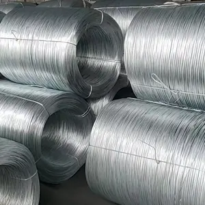 Fabrika doğrudan tedarik 0.5-5.5mm soğuk galvanizli tel demir tel veya çelik tel yay