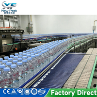Nouvelle ligne de production de remplissage d'eau pure entièrement automatique à grande vitesse, usine de remplissage de bouteilles d'eau minérale