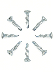 Bibo Yaente Factory M4.2/m4.8 Flat Countersunk Head Self-tapping Self-drilling Drill Tail <b>Fastener</b> Metric Measurement - Product Image 3
