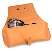 Bestpackaging personnaliser en cuir lunettes de soleil sac lunettes étui souple voyage luxe eyeglassesoft étui avec logo personnalisé D8-R45