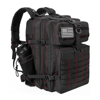 Sac à dos tactique Trailpop à coutures renforcées, sac de survie d'urgence 50L, équipement de survie en plein air