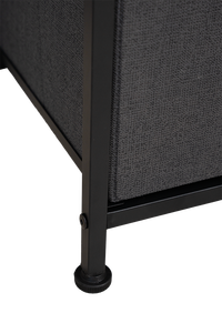 Armarios de Tela Modernos para Dormitorio, Embalaje en Caja de Cartón y Bolsa de Polietileno, 395*300*510 mm, Independientes, Plegables, de Acero Inoxidable, Panel de MDF, Pino 2 - Product Image 3