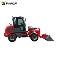 Chargeuse frontale compacte Mini780T Wolf, mini-chargeuse sur pneus avec godet