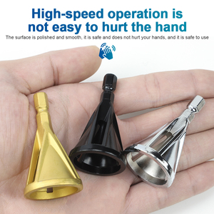 Broca de desbarbado externo industrial OEM NINDEJIN, herramientas de eliminación de rebabas con vástago hexagonal HSS para cobre, aluminio y acero - Product Image 2